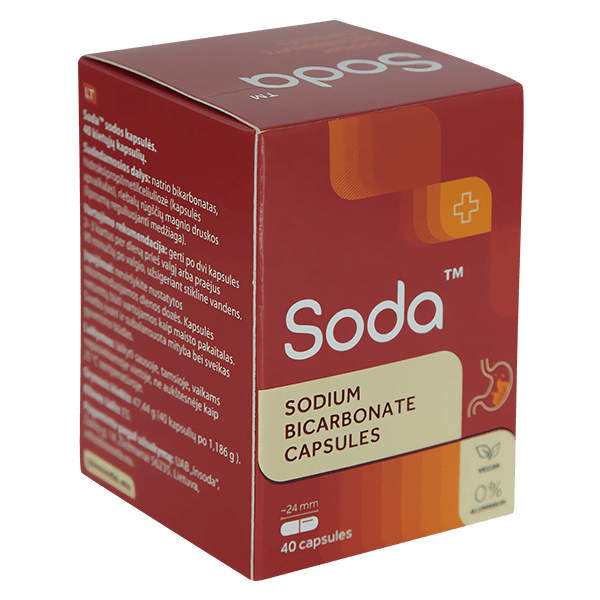 Biosoda - Sodium Bicarbonate Capsules 40pcs