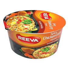 Reeva - Instant Noodles Spicy Chicken Curry Flavour 75g Cup