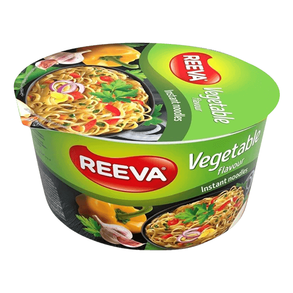 Reeva - Instant Noodles Vegetable Flavour 75g Cup