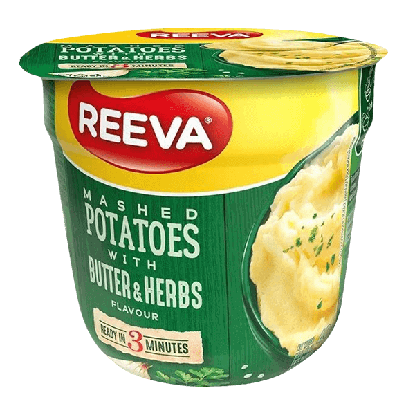 Reeva - Instant Mashed Potato with Butter and Herbs Flavour 40g Cup