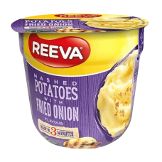 Reeva - Instant Mashed Potato with Fried Onion Flavour 40g Cup