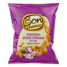 Bon Chance - Bread Crisps Sour Cream and Onion 60g