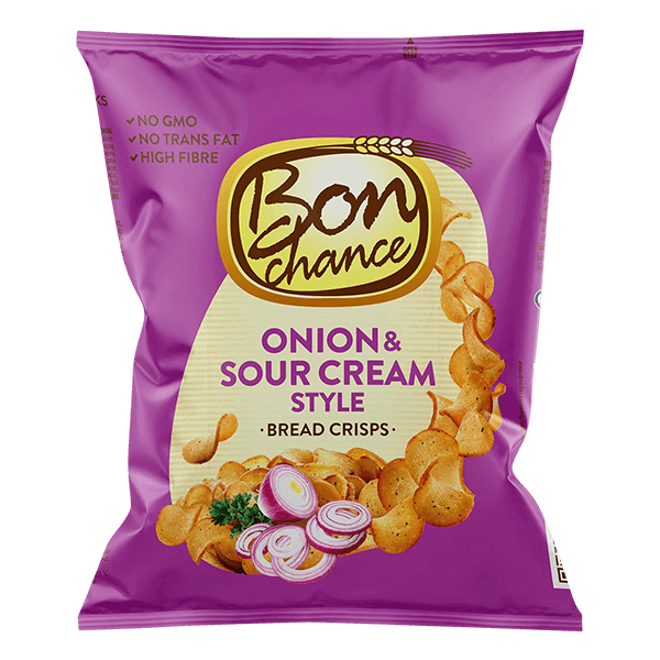 Bon Chance - Bread Crisps Sour Cream and Onion 60g