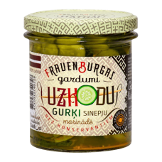 Frauenburgas Gardumi - Snack Cucumbers in Mustard Marinade 330g