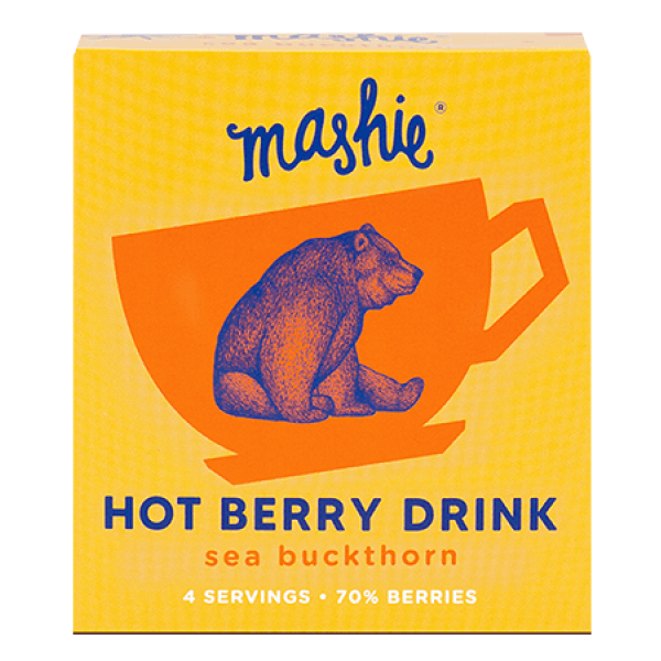 Mashie - Sea Buckthorn Berry Puree for Tea 4x40ml