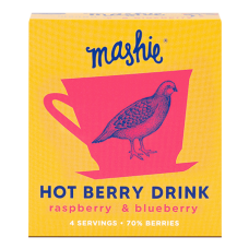 Mashie - Raspberry and Blueberry Puree for Tea 4x40ml