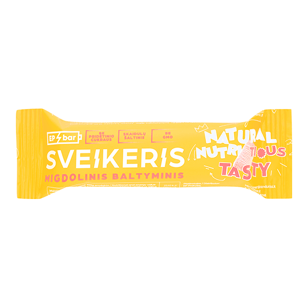 Epbar - Sveikeris with Almond Butter and Protein 50g