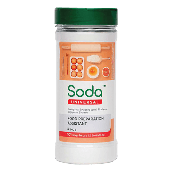 Biosoda - Universal Soda Food Preparation Assistant 500g (Plastic Jar)