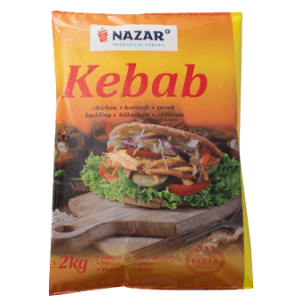 Eurofrosta - Kebab Chicken Mix Cut Baked Frozen 2kg