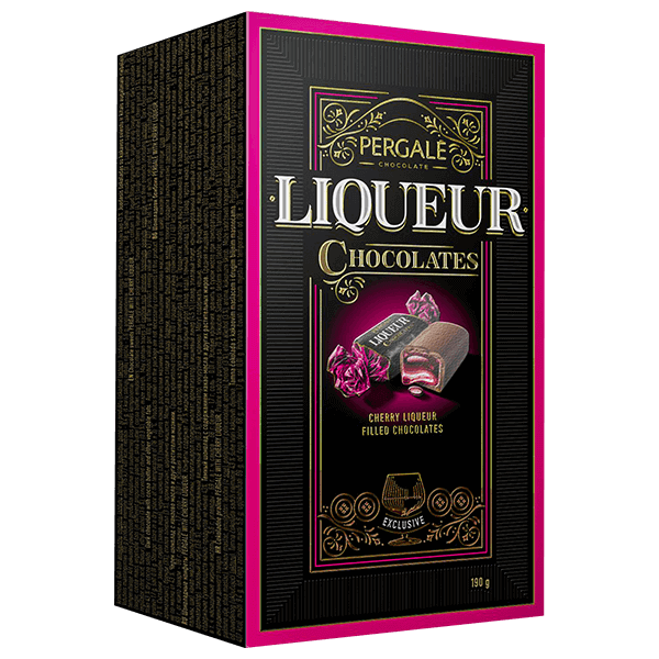 Pergale - Chocolate Sweets Pergale with Cherry Liqueur 190g