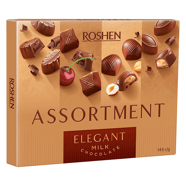 Roshen - Assortment Elegant Milk Chocolate 145g