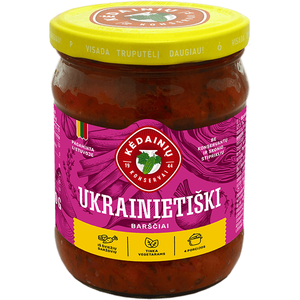 Kedainiu Konservai - Ukrainian Bortsch Soup 500ml