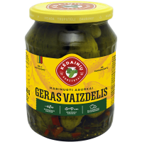 Kedainiu Konservai - Geras Vaizdelis Pickled Cucumbers 720ml