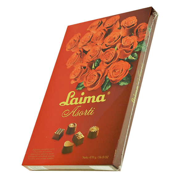 Laima - Assorted Dark Rose Sweets 470g