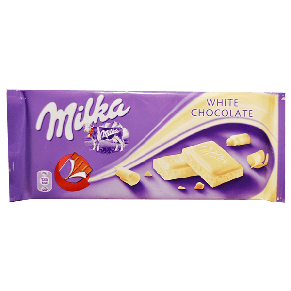 Milka - White Chocolate 100g