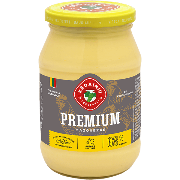 Kedainiu Konservai - Premium Mayonnaise 450g