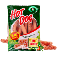 Krekenavos - Hot Dog Cooked Sausage with Cheese, 750g