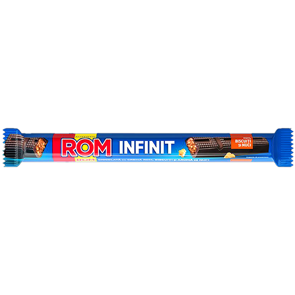 Kandia - Chocolate Rom Bar Infinit with Nuts 37g