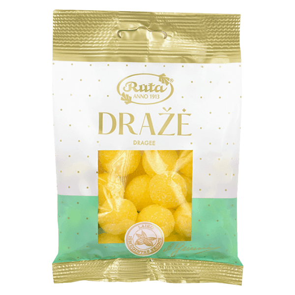 Ruta - Dragee Lemon with Vitamin C 100g
