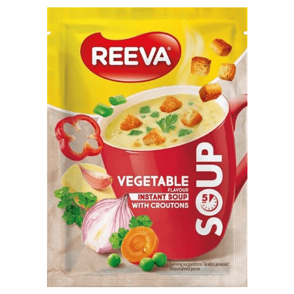 Reeva - Instant Vegetable Soup with Croutons 17g