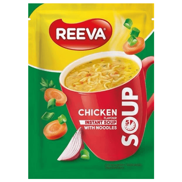 Reeva - Instant Chicken Soup with Noodles 17g