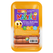 Nematekas - Mazyliu Cooked Frankfurters with Turkey 210g