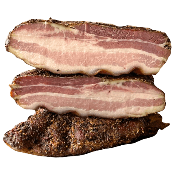 Joniskio Mesa - Pork Flank Cold Smoked kg (~500g) Vacuum