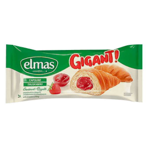 Elmas - Croissant Gigant Strawberry 160g