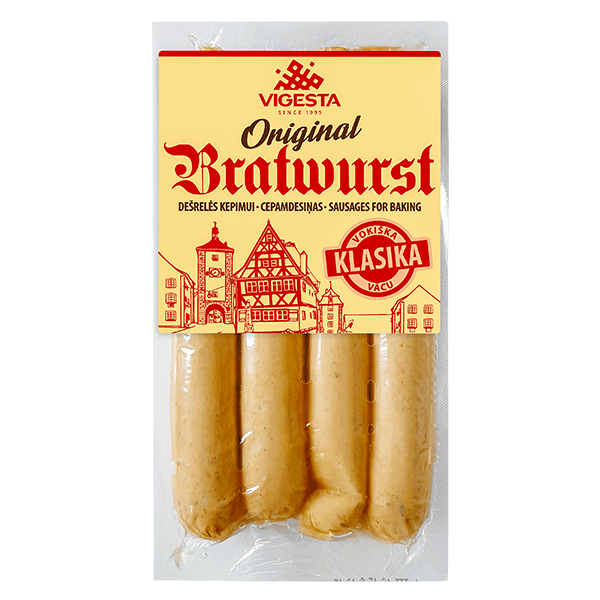 Vigesta - Bratwurst Sausages for Grill 420g