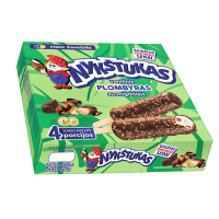 Nykstukas - Vanilla Ice Cream with Chocolate Coating with Almonds 4x80ml/320ml