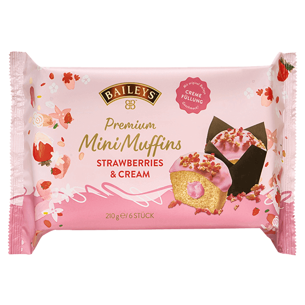 Dan Cake - Baileys Mini Muffins Strawberry 210g