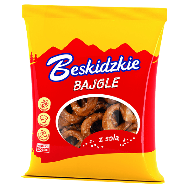 Aksam - Beskidzkie Mini Bagels with Salt 200g