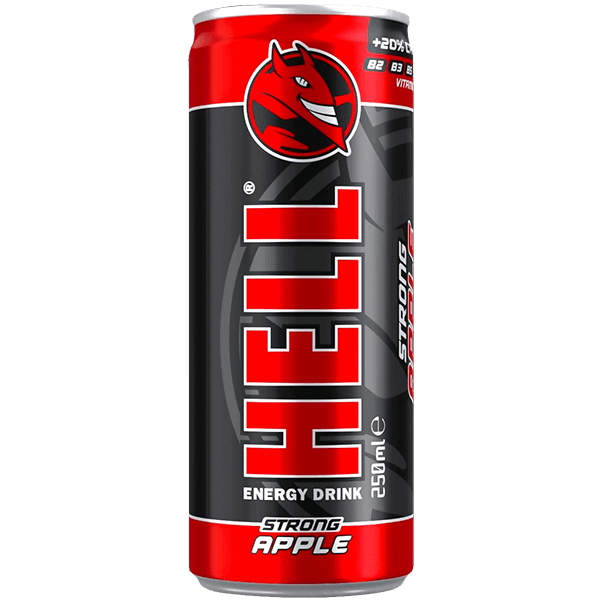 Hell - Apple Flavour Energy Drink 250ml