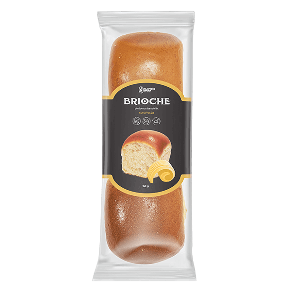 Klaipedos Duona - Brioche Buns with Butter (3pcs)