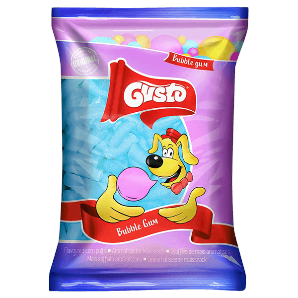 Gusto - Sweet Bubble Gum Corn Puffs 80g