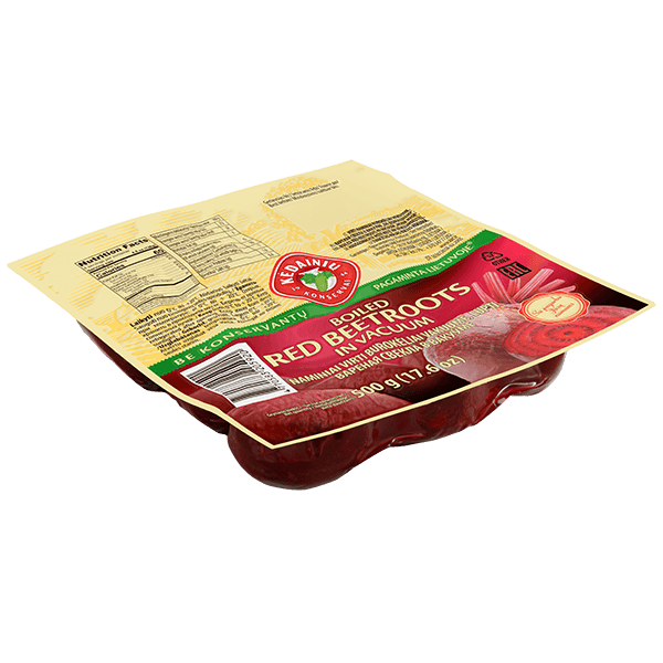 Kedainiu Konservai - Boiled Red Beetroot in Vacuum 500g