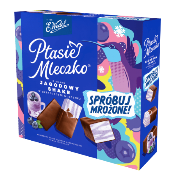 Wedel - Blueberry Flavour Marshmallows 340g
