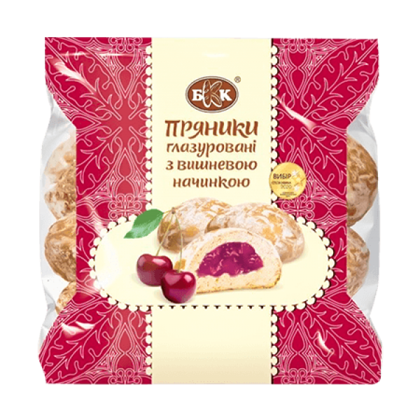 BKK - Glazed Gingerbread with Cherry Filling 300g