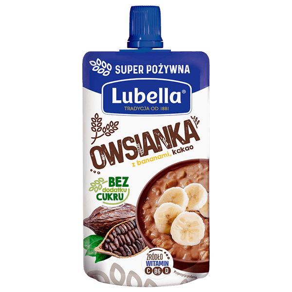 Lubella - Porridge Pouch Banana and Cocoa 100g