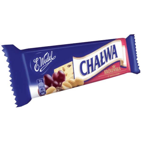 Wedel - Sesame Halva with Peanuts and Raisins 50g
