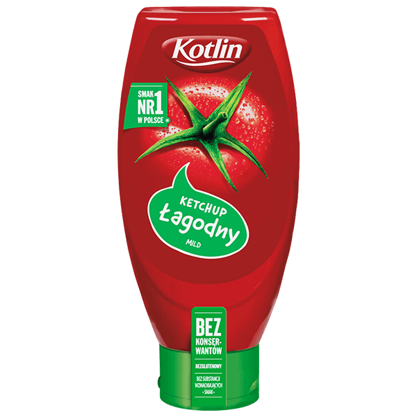 Kotlin - Ketchup Mild 650g PET