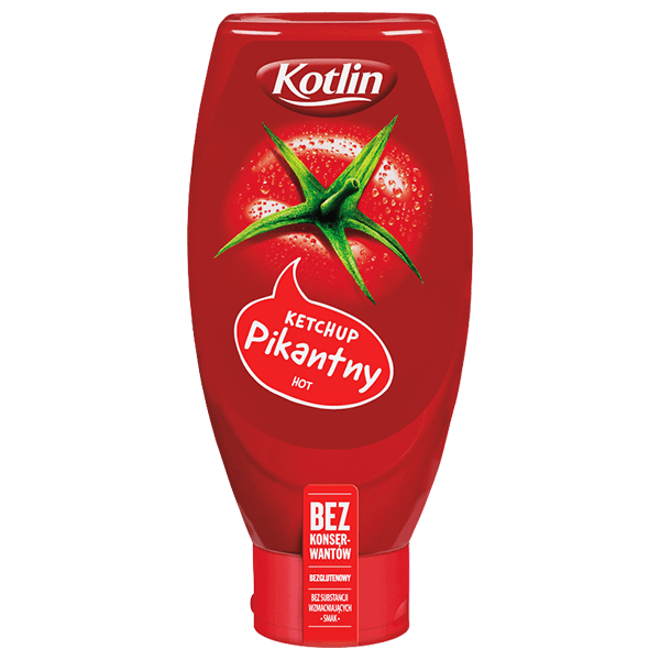 Kotlin - Ketchup Hot 650g PET