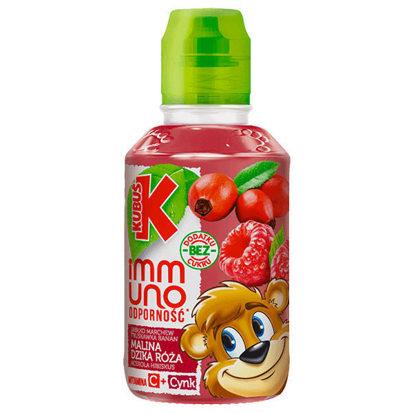 Kubus Immuno - Juice Wild Rose Raspberry Vitamin C Zink 200ml