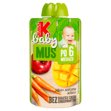 Kubus - Baby Mousse Carrot and Mango 100g