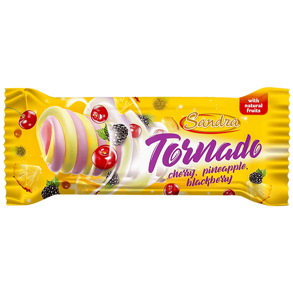 Tornado - Ice Cream Cherries Pineapple and Blackberry 120ml