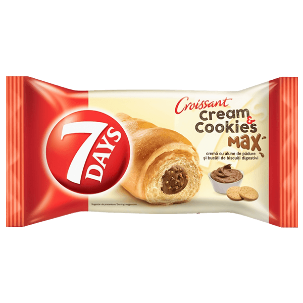 7 Days - 7D Croissant Max Cream Cookies 80g