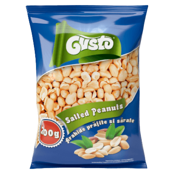 Gusto - Roasted and Salted Peanuts 200g
