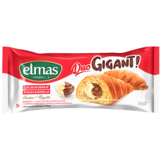 Elmas - Croissant Gigant Cacao Vanilla 160g