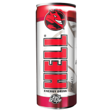 Hell - Red Grape Flavour Energy Drink 250ml