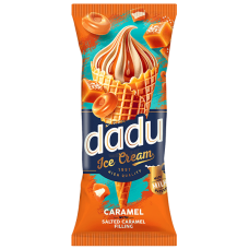 Dadu - Caramel Ice Cream with Salted Caramel Topping in Cone 150ml